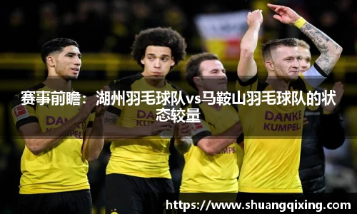 赛事前瞻：湖州羽毛球队vs马鞍山羽毛球队的状态较量